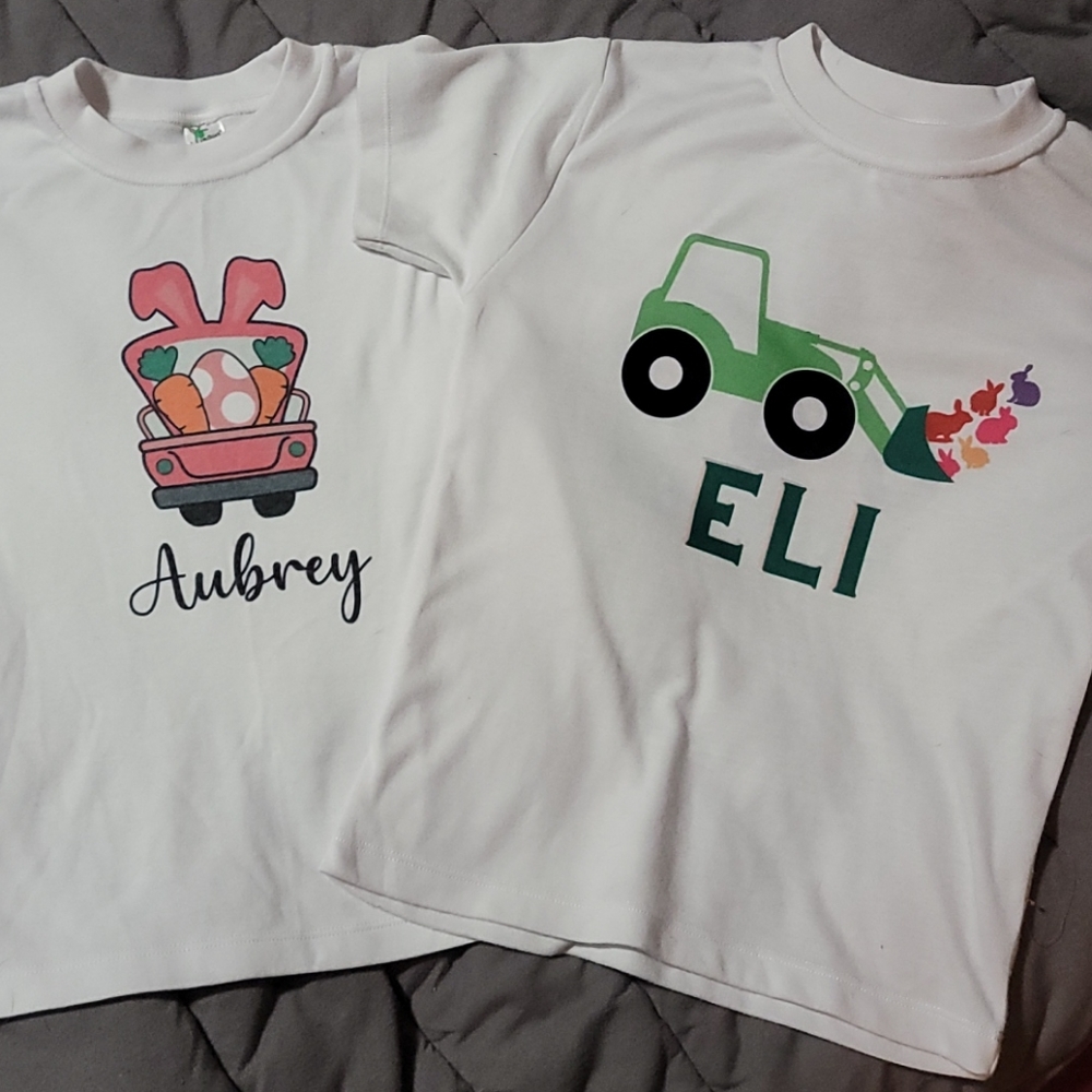Aubrey or Eli custom Easter shirt
